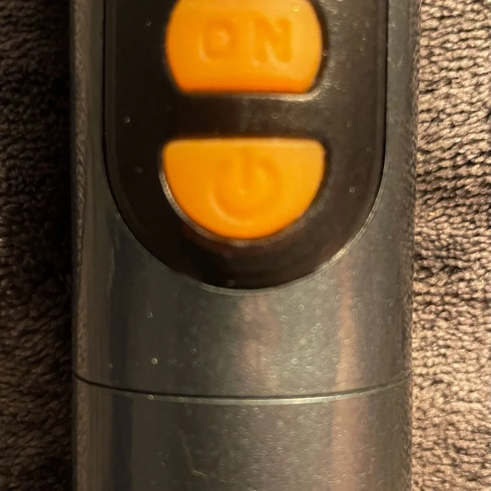Professional Wireless Microphone - Black and Orange